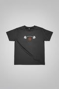 Discipline Tee — Red on Black