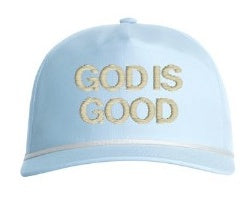 Encounter Hat - Blue (God is Good) mockup