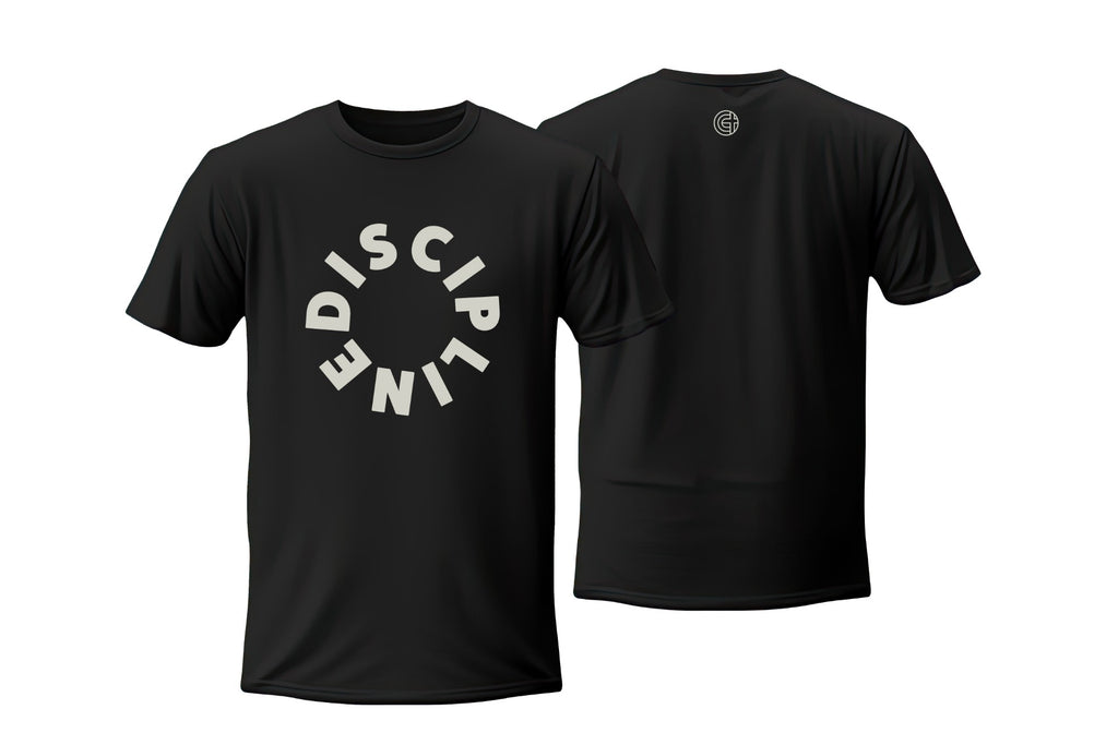 Discipline Tee '25 - Black (short sleeve)