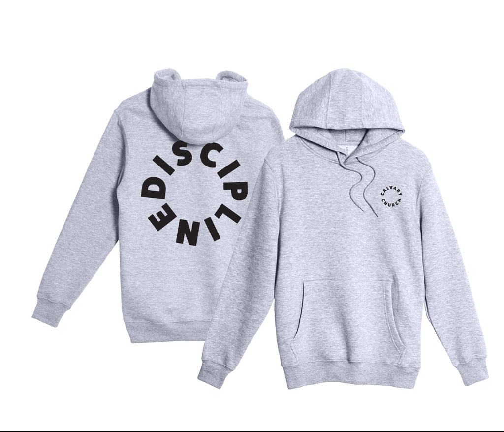 Discipline Hoodie '25 - Heather Grey