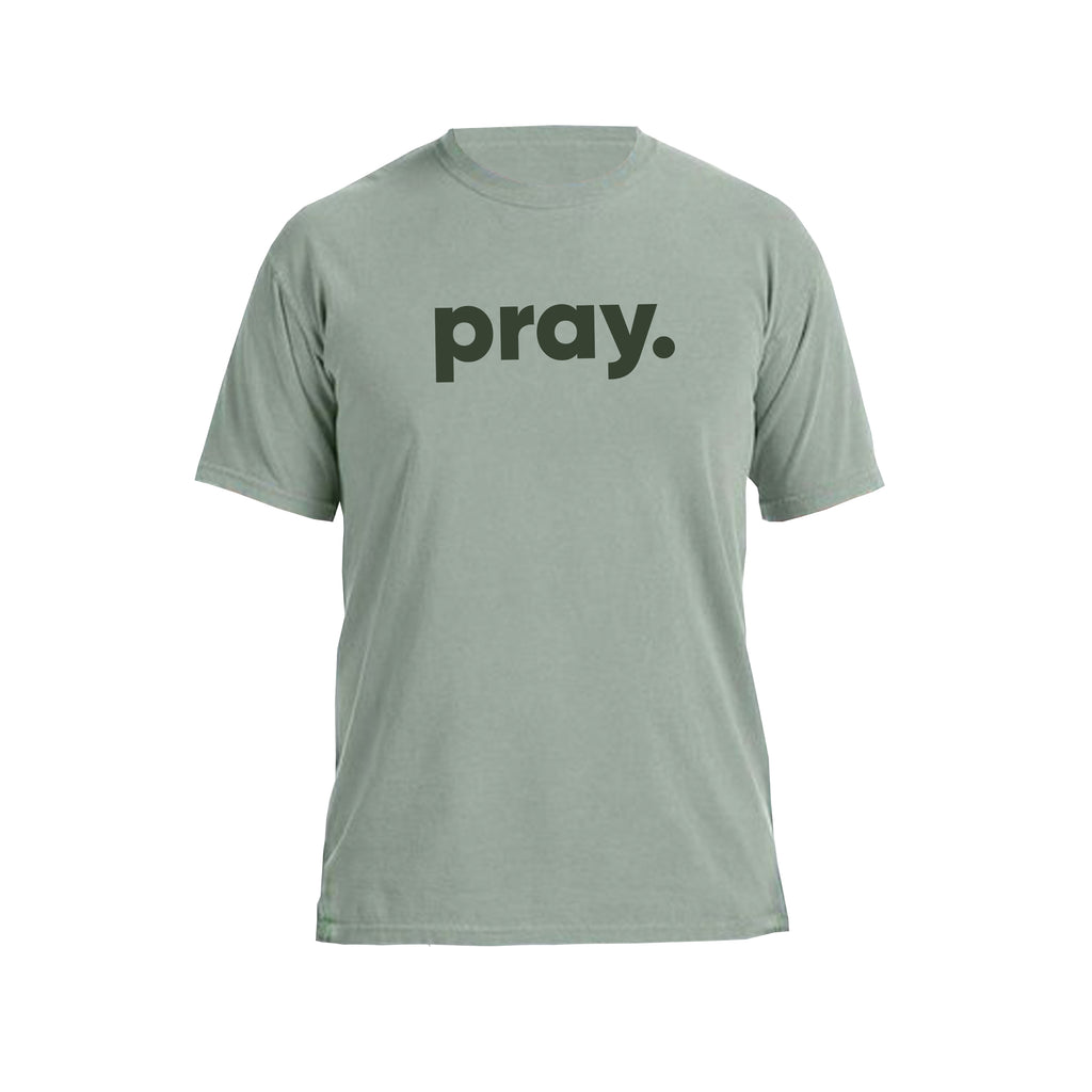Pray Tee (light green)